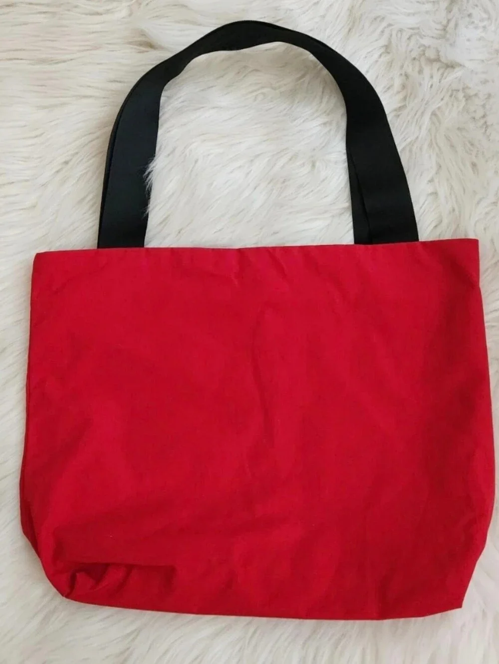Red Embroidered Dragon Mah Jong Tote